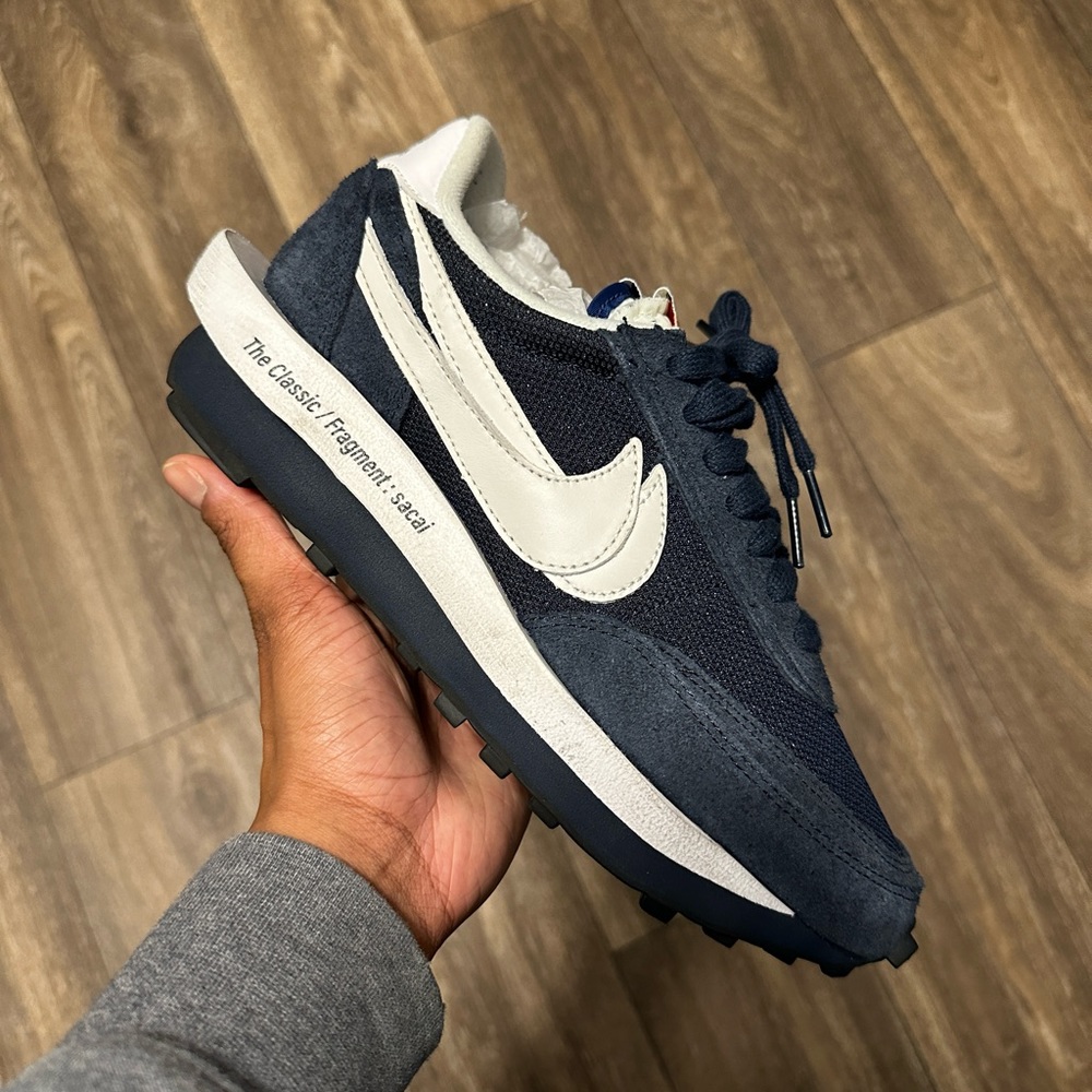 Nike LD Waffle SF Sacai Fragment Blue Void